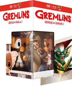 Gremlins / Gremlins 2 - 2-Disc Box Set & Gizmo FUNKO Figurine (Blu-Ray)